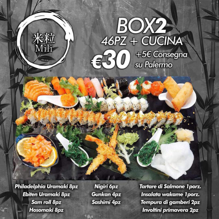 Box2 Milì Sushi