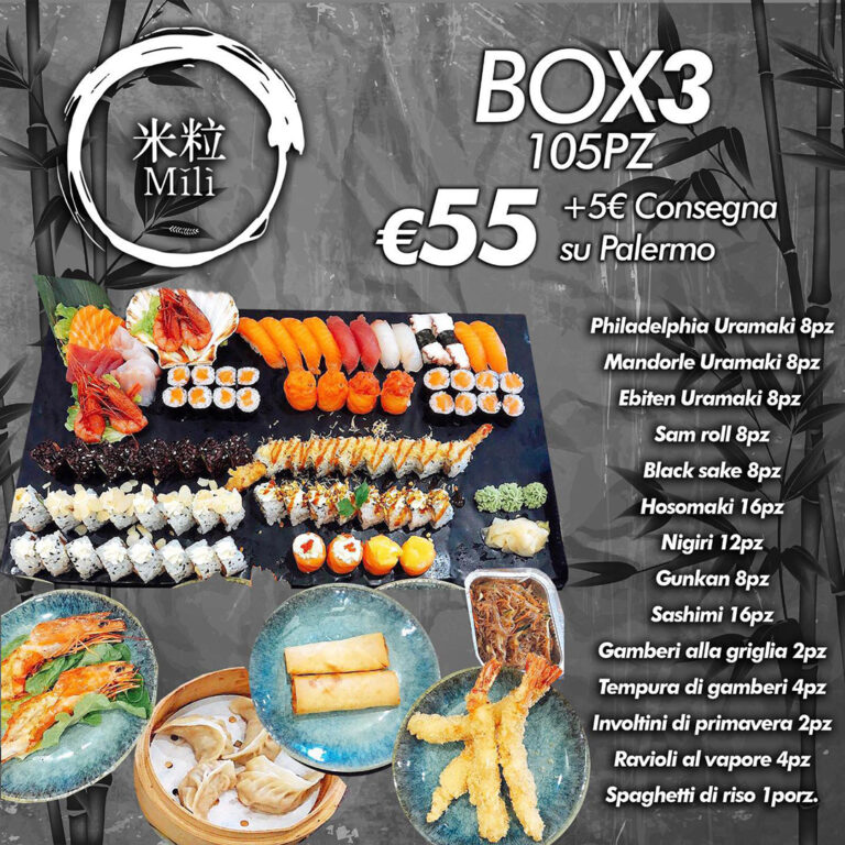 Box3 Milì Sushi