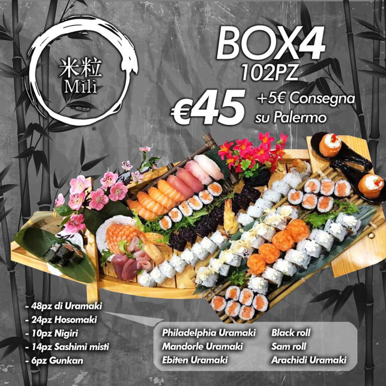 Box4 Milì Sushi